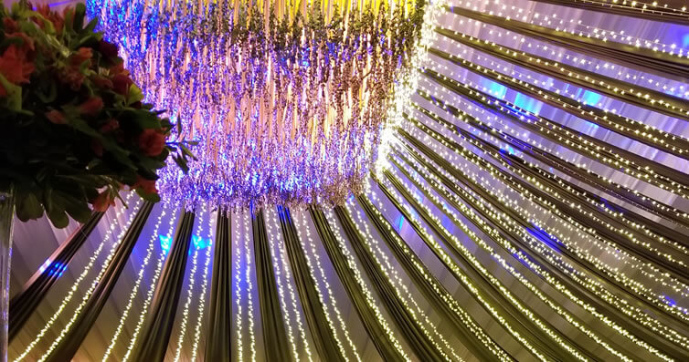 Decoración de evento. Salón Torreza